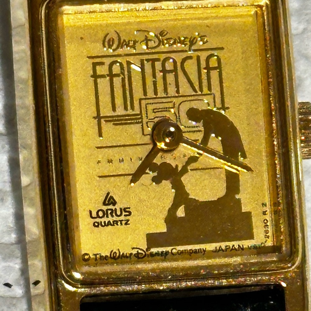 Lorus Quartz Fantasia Gold Watch